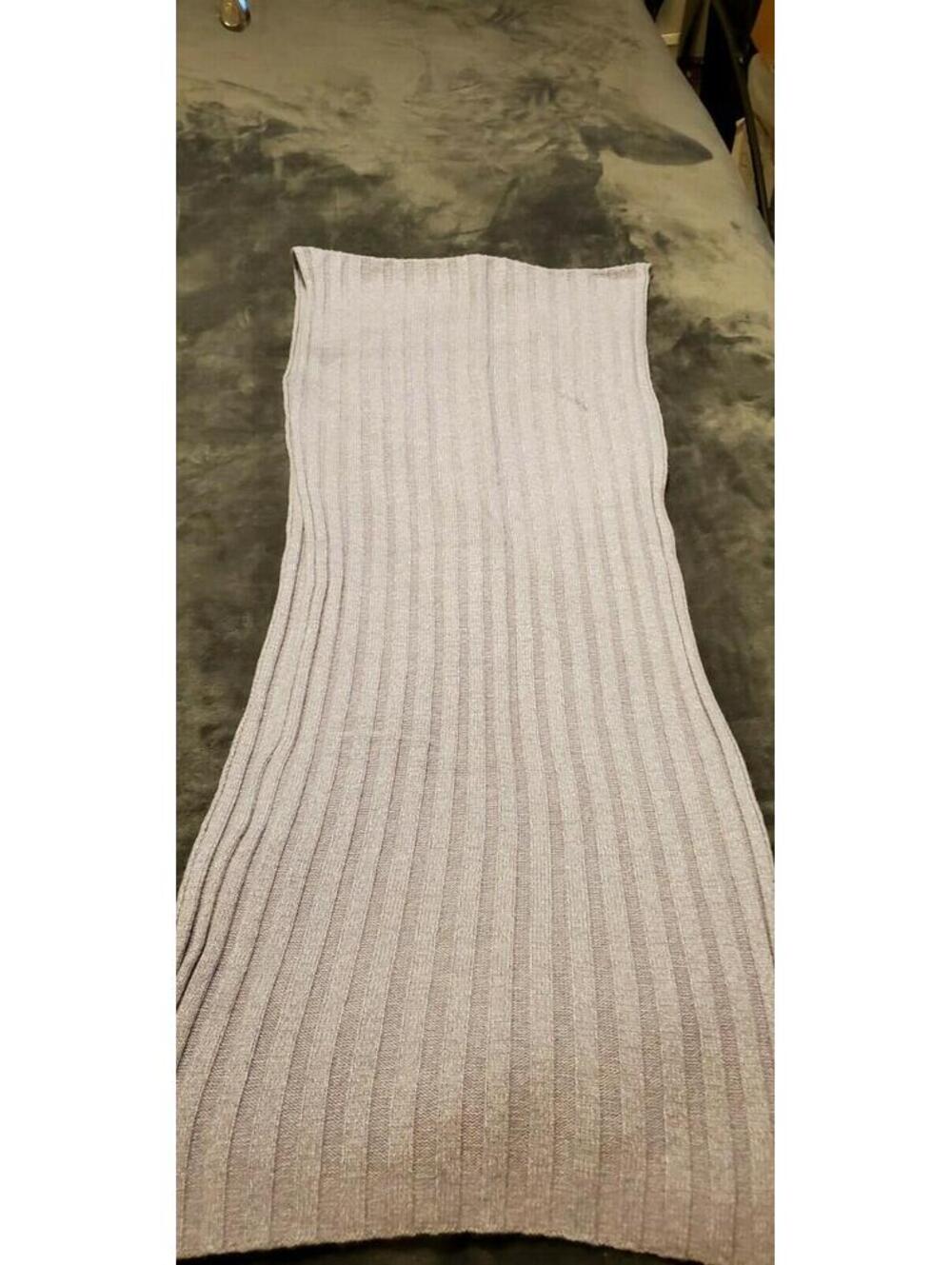 WOMEN'S WOOL SCARF - MODA - MADE IN ITALY - LAVENDER